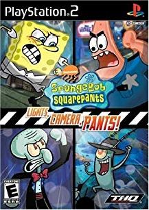 Nickelodeon SpongeBob SquarePants Lights Camera Pants